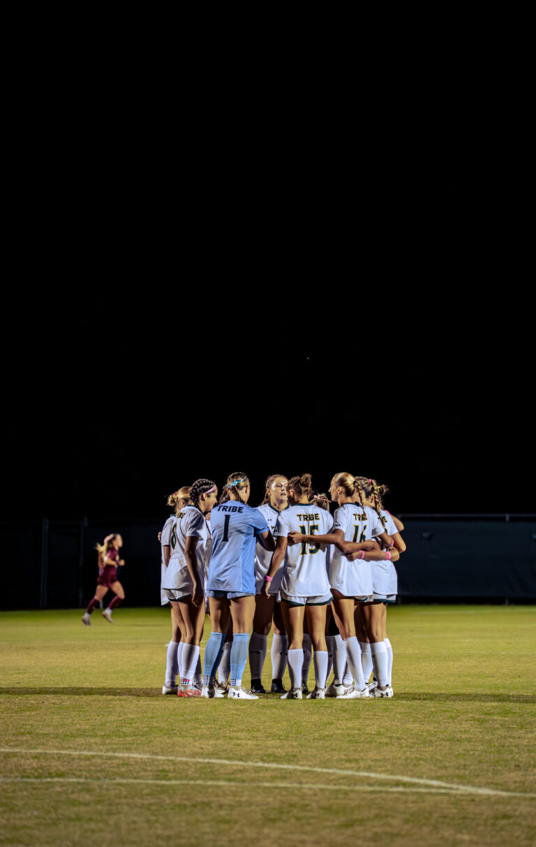 Tribe falls in first round of CAA Championship at home