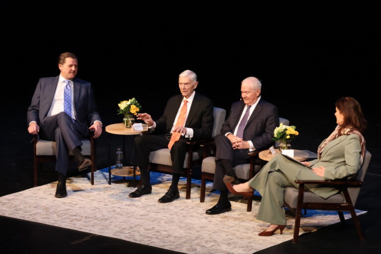 College hosts leaders in higher education, discusses lessons in leadership