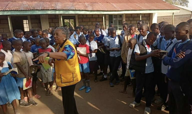 Lions Club at College hosts community advocate Meta Chambers