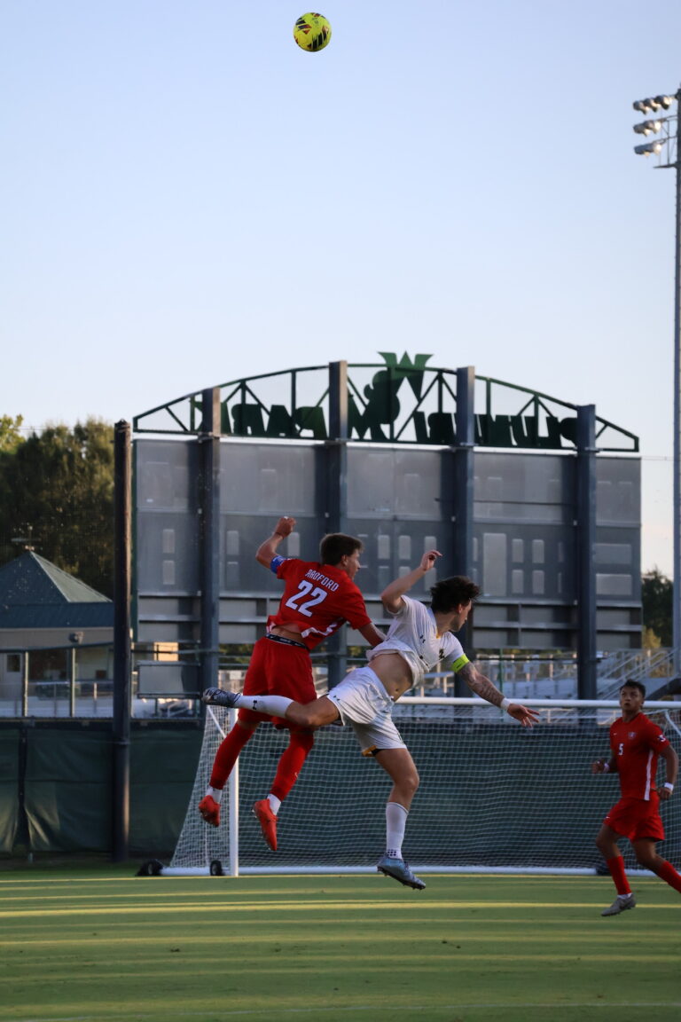 Tribe men’s soccer bounces back with win against Radford