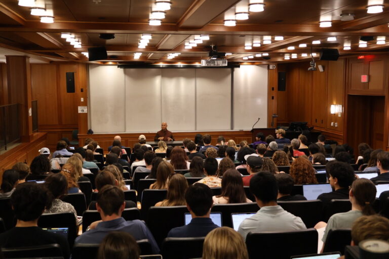 Buddhist monk Thích Chúc Thanh gives campus talk on religion’s teachings